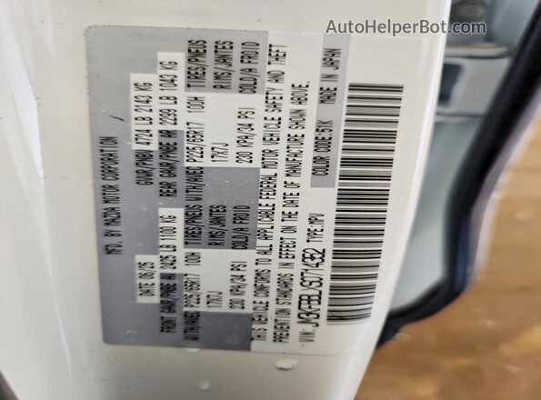 JM3KFBBLXS0714352 2025 MAZDA CX-5 White Widok wnętrza 360 stopni
