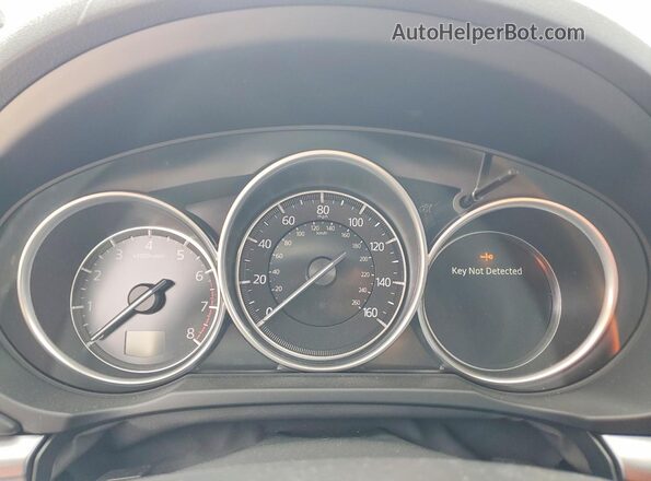 JM3KFBBLXS0768931 2025 MAZDA CX-5 White Vista del cuadro de instrumentos