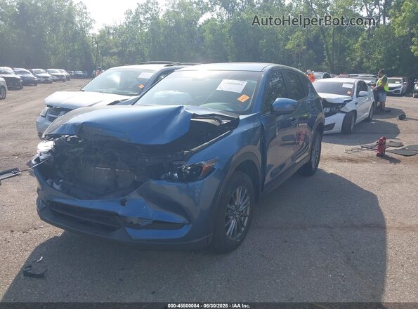 JM3KFBBM0J0430929 2018 MAZDA CX-5 Blue Vista tres cuartos delantera izquierda
