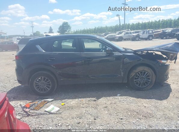 JM3KFBBM0J0459847 2018 MAZDA CX-5 Black Rear interior view