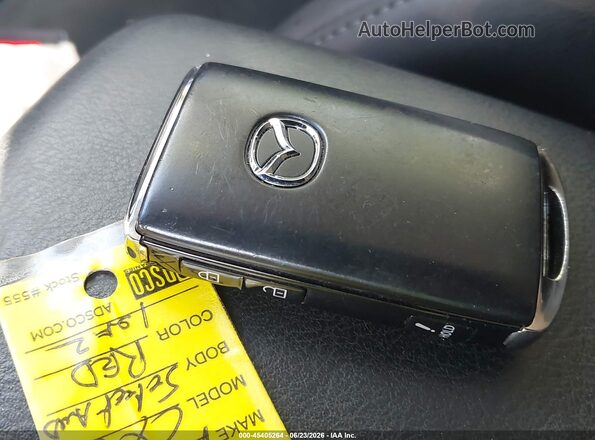 JM3KFBBM1P0275378 2023 MAZDA CX-5 Red Vista del salpicadero
