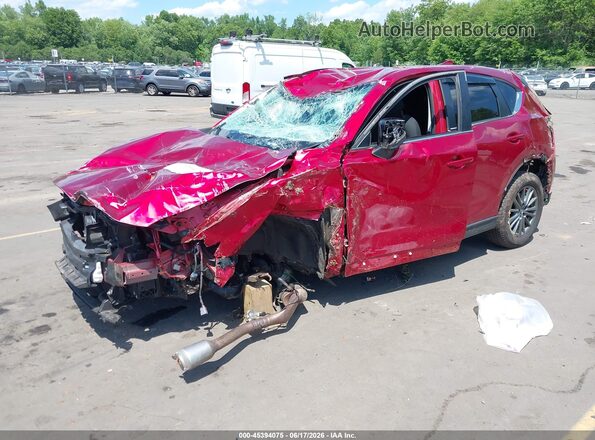 JM3KFBBM2J0330489 2018 MAZDA CX-5 Красный Передняя левая четверть