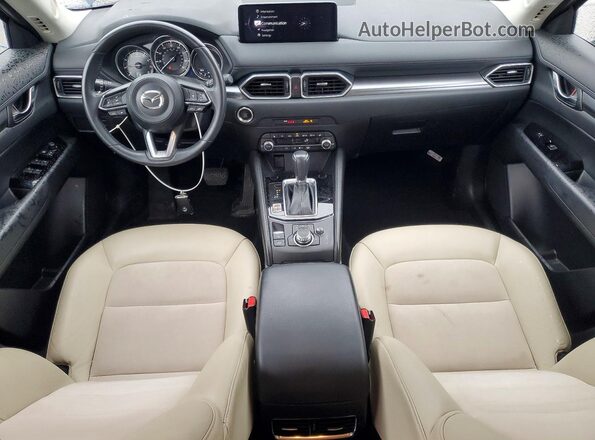 JM3KFBBM2P0220860 2023 MAZDA CX-5 Blue Dashboard view