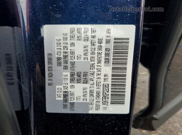 JM3KFBBM2P0220860 2023 MAZDA CX-5 Blue VIN sticker view