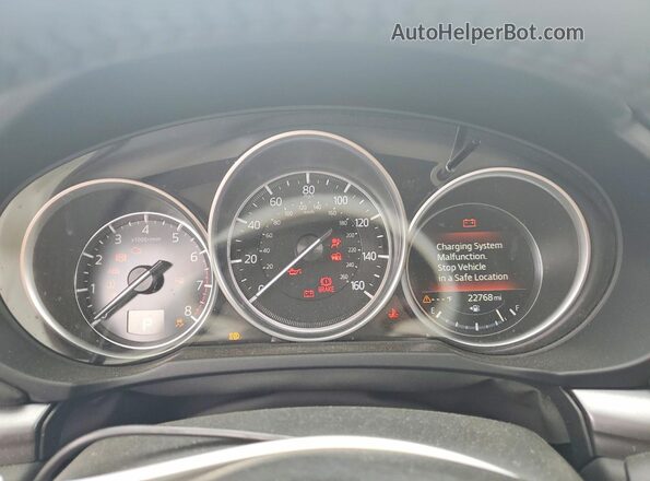 JM3KFBBM2P0271601 2023 MAZDA CX-5 Blue Vista del cuadro de instrumentos