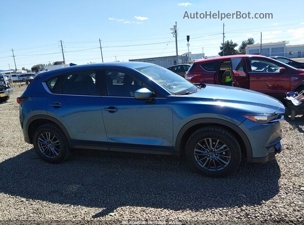 JM3KFBBM3M0399373 2021 MAZDA CX-5 Синий Вид задней части салона