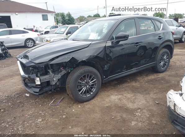 JM3KFBBM4M0365698 2021 MAZDA CX-5 Black Przód lewy