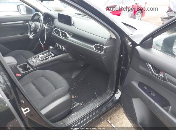 JM3KFBBM4M0365698 2021 MAZDA CX-5 Black Widok wnętrza z przodu
