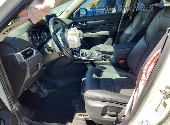 JM3KFBBM4N0601770 2022 MAZDA CX-5 White Vista interior delantera