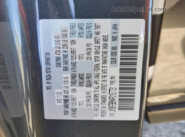 JM3KFBBM4P0157731 2023 MAZDA CX-5 Серый Вид наклейки с VIN-кодом