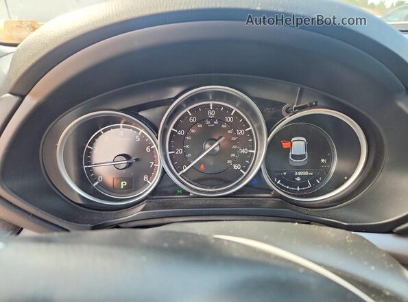 JM3KFBBM4P0176327 2023 MAZDA CX-5 Black Widok zestawu wskaźników