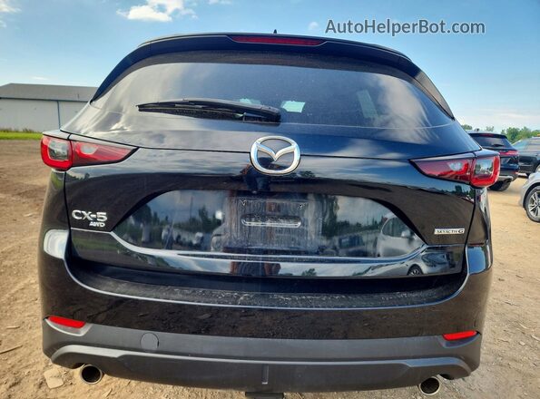 JM3KFBBM4P0176327 2023 MAZDA CX-5 Black Widok z tyłu