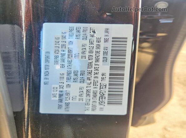 JM3KFBBM4P0176327 2023 MAZDA CX-5 Black Widok naklejki z numerem VIN