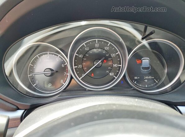 JM3KFBBM4P0200450 2023 MAZDA CX-5 Gray Widok zestawu wskaźników