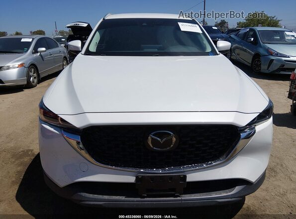 JM3KFBBM4P0222397 2023 MAZDA CX-5 White Vista del cuadro de instrumentos