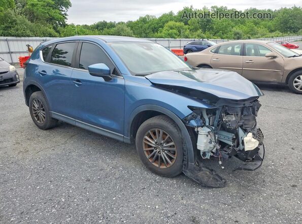 JM3KFBBM5K0505058 2019 MAZDA CX-5 Blue Przód prawy