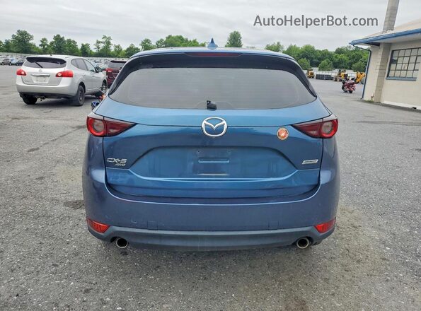 JM3KFBBM5K0505058 2019 MAZDA CX-5 Blue Widok z tyłu