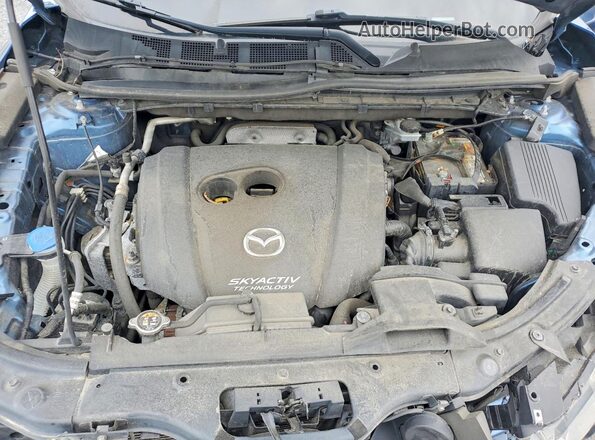 JM3KFBBM5K0505058 2019 MAZDA CX-5 Blue Widok komory silnika