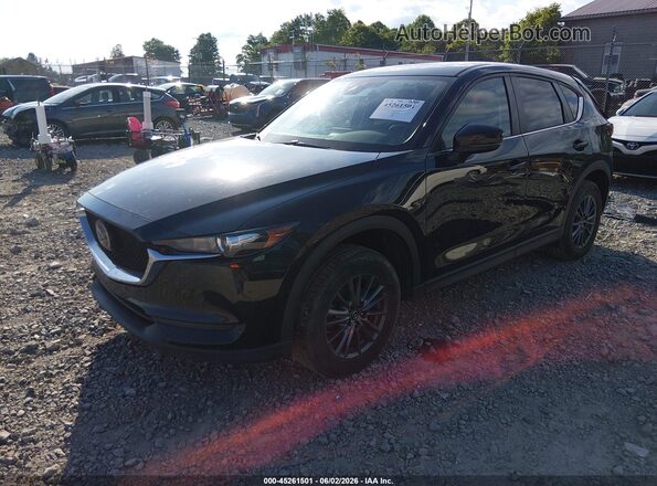 JM3KFBBM5K1665712 2019 MAZDA CX-5 Черный Передняя левая четверть