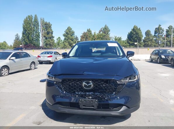 JM3KFBBM5N0555320 2022 MAZDA CX-5 Blue Սալոնի հետևի տեսք