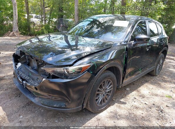 JM3KFBBM7K1578975 2019 MAZDA CX-5 Черный Передняя левая четверть