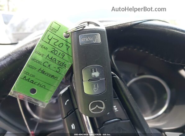 JM3KFBBM7K1578975 2019 MAZDA CX-5 Черный Вид панели приборов