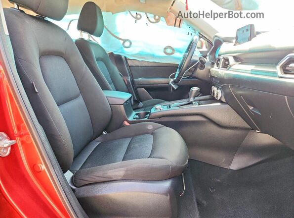 JM3KFBBM7L0751093 2020 MAZDA CX-5 Red Вид салону спереду