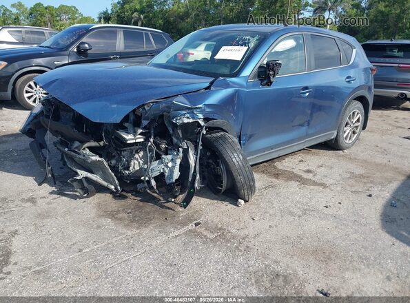 JM3KFBBM7P0262313 2023 MAZDA CX-5 Blue Przód lewy