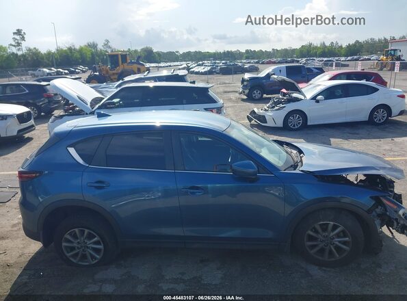 JM3KFBBM7P0262313 2023 MAZDA CX-5 Blue Widok wnętrza z tyłu