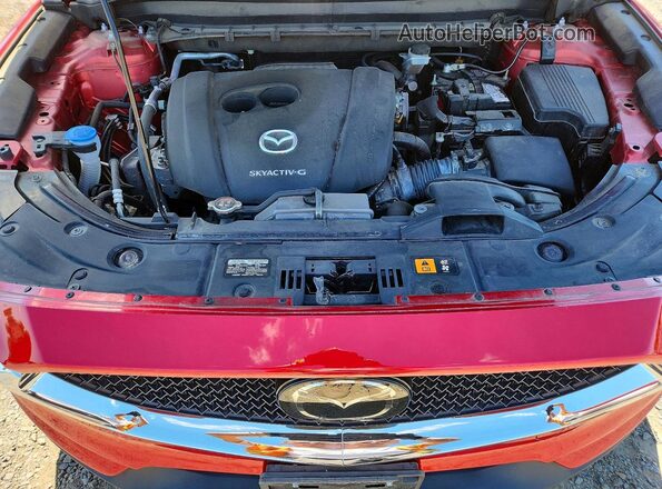 JM3KFBBM9L0806594 2020 MAZDA CX-5 Red Widok komory silnika
