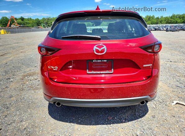 JM3KFBBM9L0806594 2020 MAZDA CX-5 Red Widok z tyłu