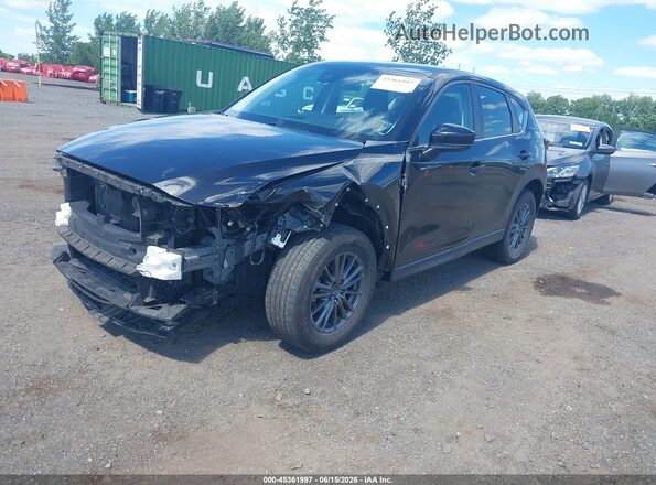 JM3KFBBM9M0352333 2021 MAZDA CX-5 Black Vista tres cuartos delantera izquierda