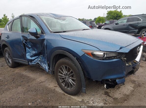 JM3KFBBMXK0664853 2019 MAZDA CX-5 Blue Դիմացի տեսք