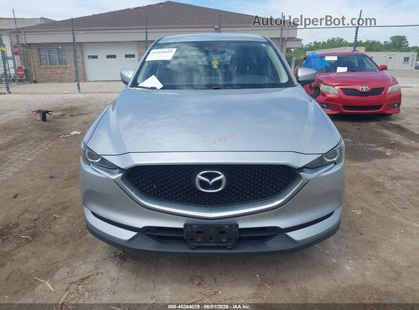 JM3KFBBMXK1558073 2019 MAZDA CX-5 Silver ხელსაწყოთა პანელის ხედი