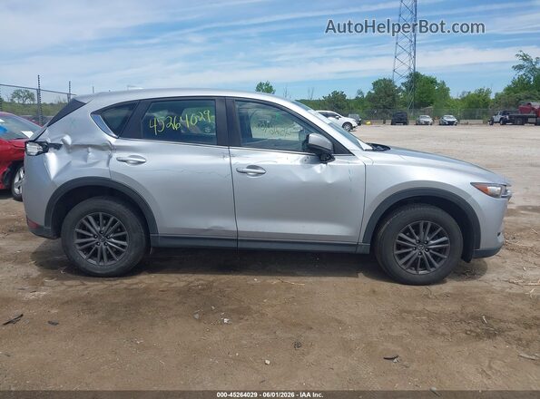 JM3KFBBMXK1558073 2019 MAZDA CX-5 Silver უკანა სალონის ხედი