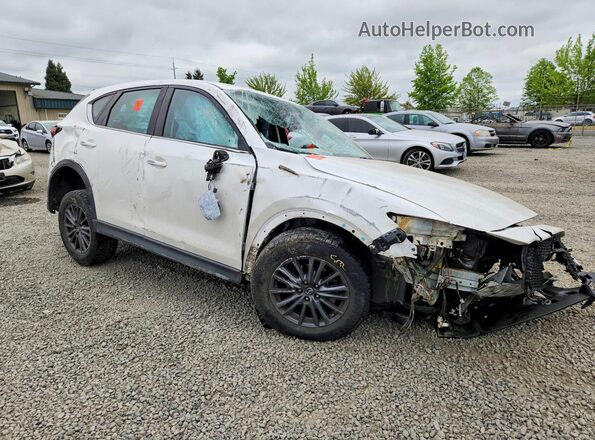 JM3KFBBMXL0820732 2020 MAZDA CX-5 White Delantero derecho