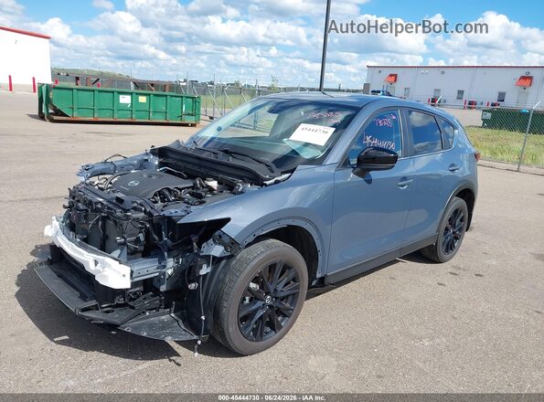 JM3KFBCL0R0408432 2024 MAZDA CX-5 Синий Передняя левая четверть