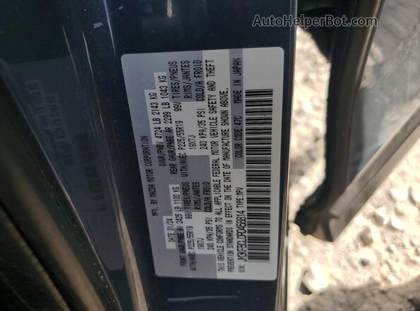 JM3KFBCL0R0458814 2024 MAZDA CX-5 Gray Widok naklejki z numerem VIN