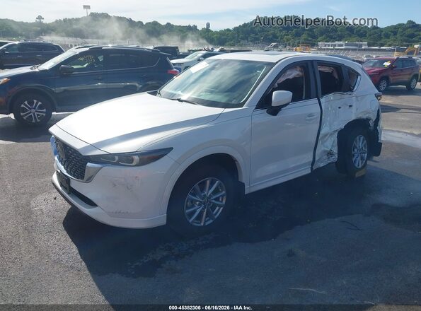 JM3KFBCL0S0619779 2025 MAZDA CX-5 Белый Передняя левая четверть