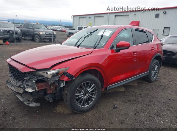 JM3KFBCL1H0105433 2017 MAZDA CX-5 Red Vista tres cuartos delantera izquierda