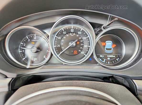 JM3KFBCL1R0450463 2024 MAZDA CX-5 Gray Սարքավորումների վահանակի տեսք
