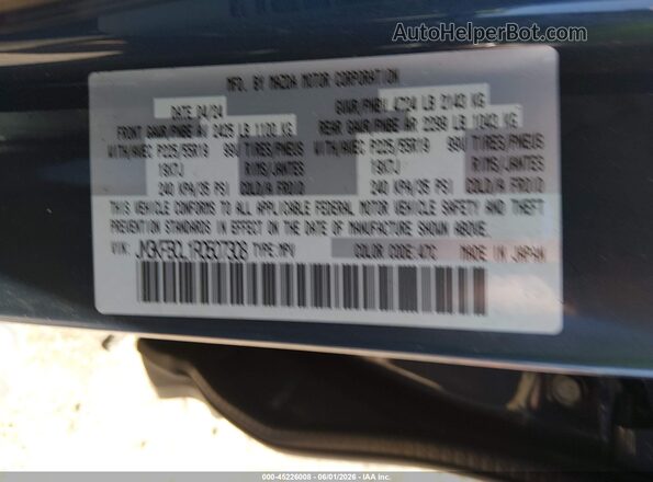 JM3KFBCL1R0507308 2024 MAZDA CX-5 Blue Engine compartment view