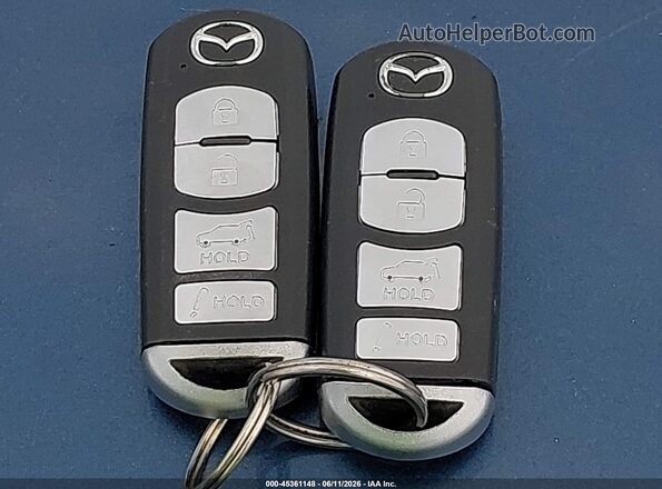 JM3KFBCL3H0203475 2017 MAZDA CX-5 Blue Widok deski rozdzielczej