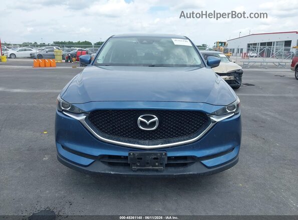 JM3KFBCL3H0203475 2017 MAZDA CX-5 Blue Widok wnętrza z tyłu