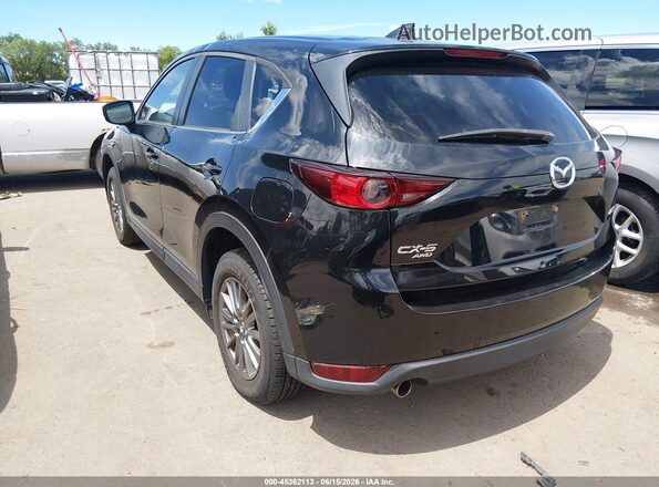 JM3KFBCL3H0224164 2017 MAZDA CX-5 Black Trasero izquierdo