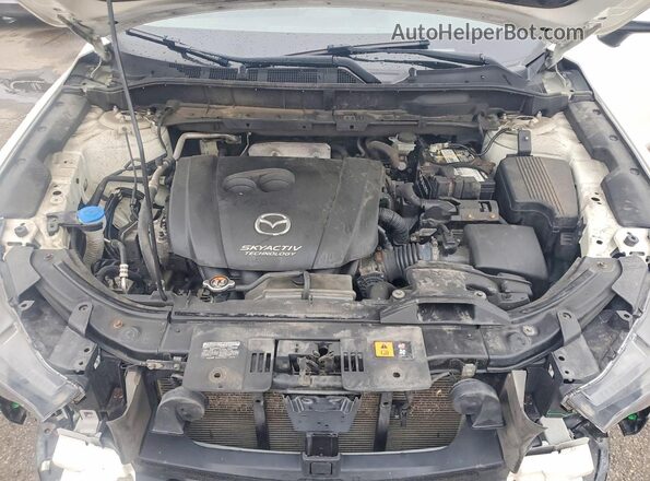 JM3KFBCL3H0226528 2017 MAZDA CX-5 White Вид підкапотного простору