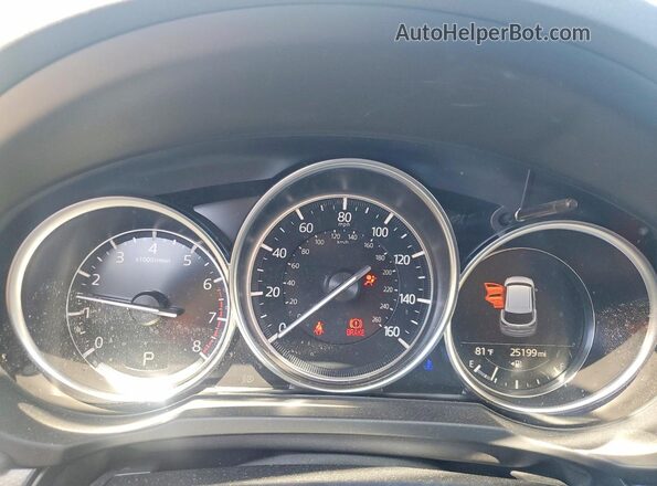 JM3KFBCL3R0414239 2024 MAZDA CX-5 Серый Вид щитка приборов
