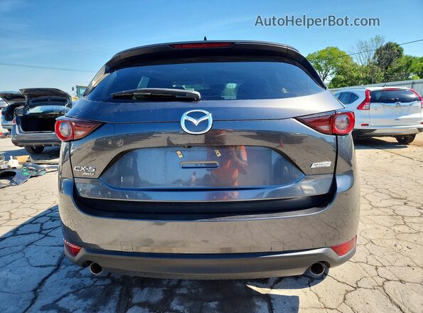 JM3KFBCL4H0206630 2017 MAZDA CX-5 Gray Rear view
