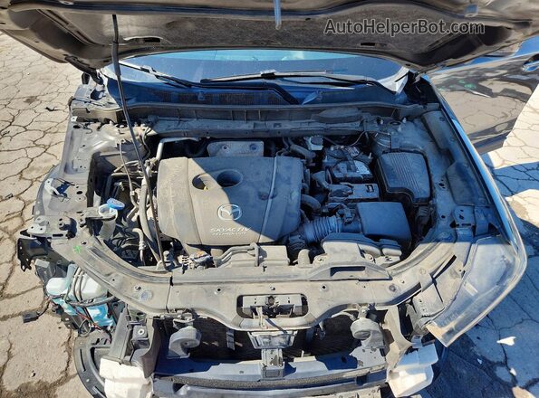 JM3KFBCL4H0206630 2017 MAZDA CX-5 Gray Engine compartment view