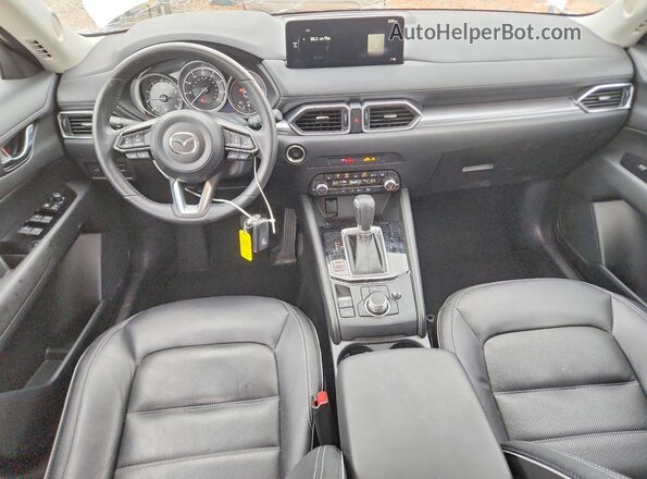 JM3KFBCL4R0413293 2024 MAZDA CX-5 White Dashboard view